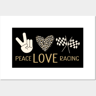 Peace Love Racing Posters and Art